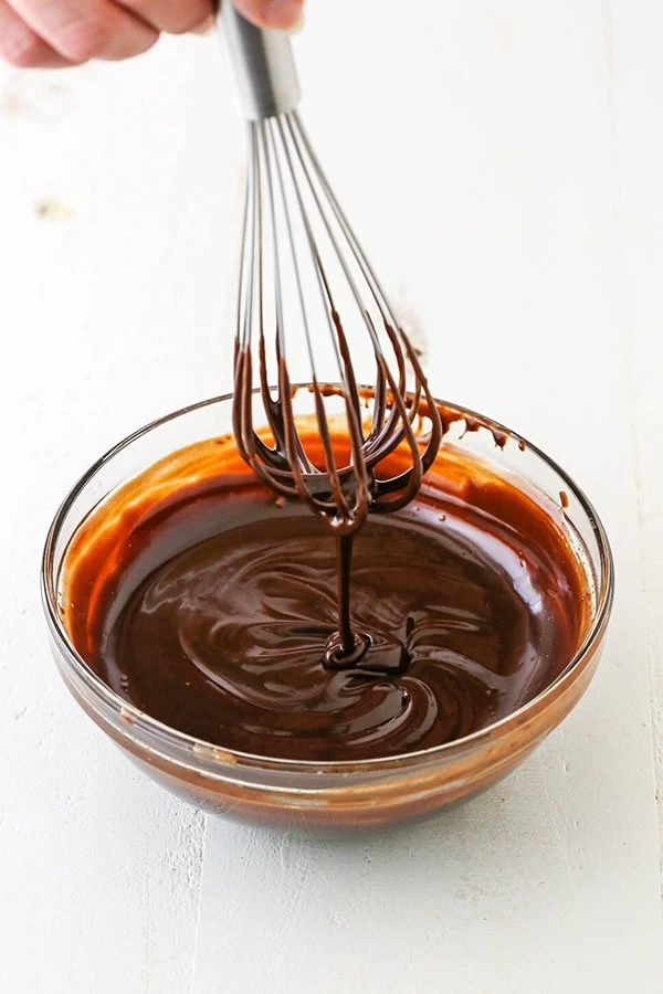 Chocolate ganache with store cocoa powder